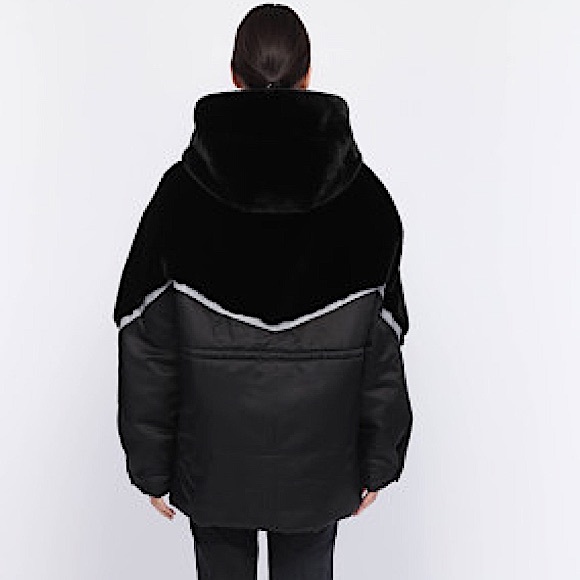 Giovanni Paris Jacket LEXI Faux Fur puffer - Picture 2 of 4